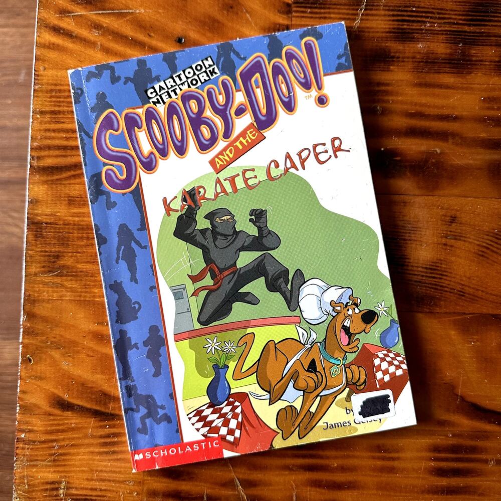 Vintage 2002 Scooby-Doo! & The Karate Caper Paperback Chapter Book